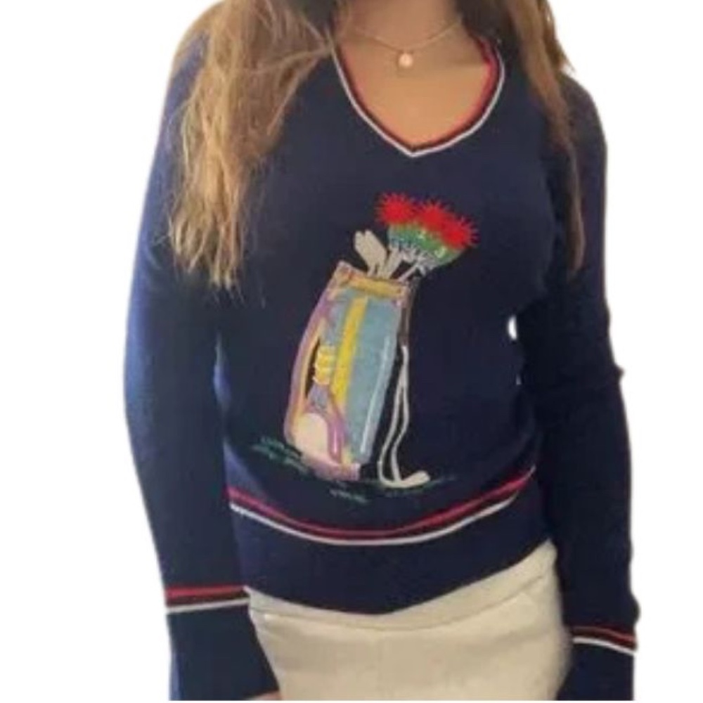 Vintage Golf Sweater